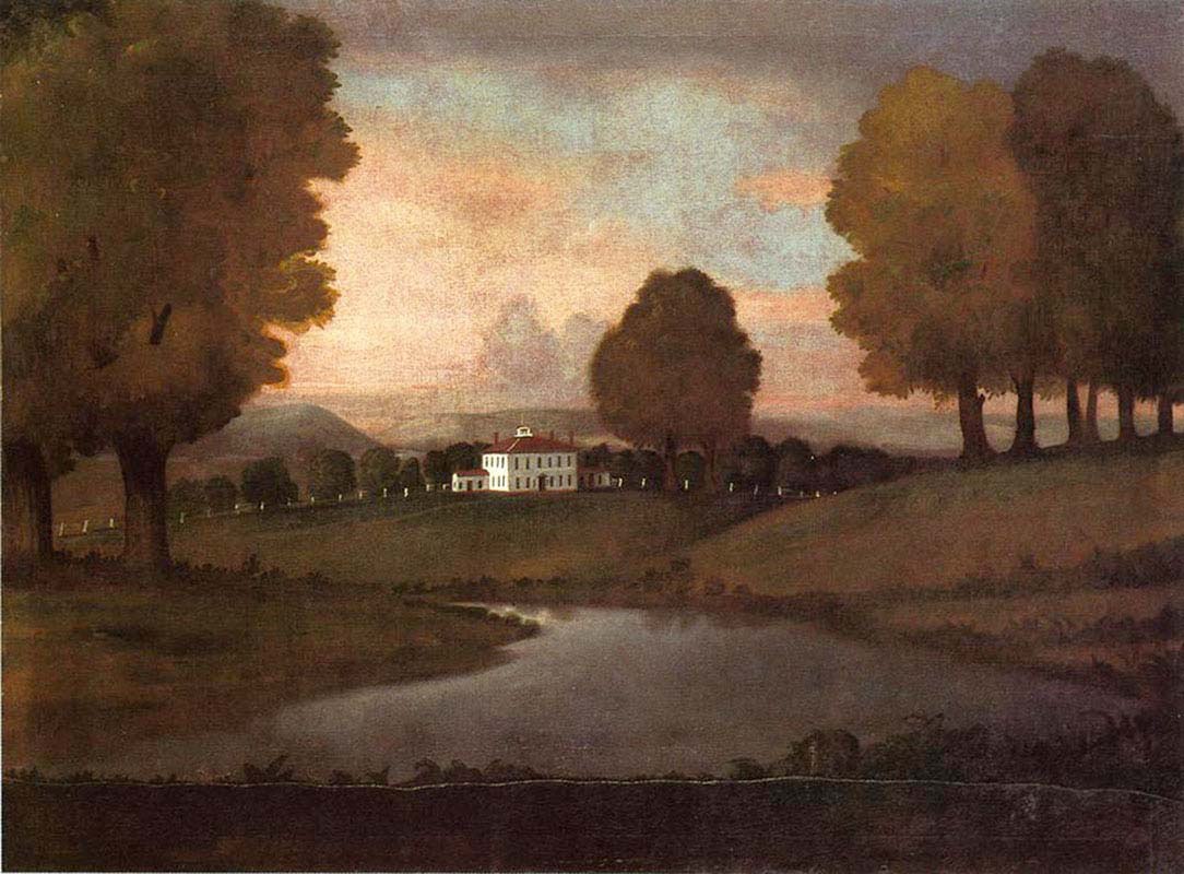Landscape of the Ruggles Homestead 